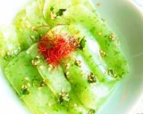 切って和えるだけ☆刺身こんにゃくの韓国風作り方4写真