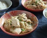 節約！レンチン☆めんつゆ豚肉豆腐作り方5写真
