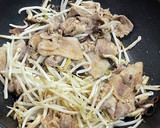 豚ともやしのしょうが焼き作り方4写真