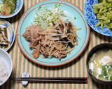 豚ともやしのしょうが焼き作り方5写真