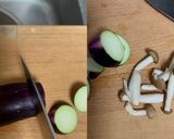 簡単！鶏モモ肉となすのめんつゆ炒め♪作り方1写真