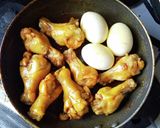 簡単☀️ポン酢de手羽元さっぱり煮☆作り方4写真