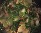 あさりと三つ葉の酒蒸しスープ作り方8写真