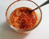 豆鯵の南蛮漬け作り方1写真
