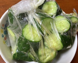 きゅうりの一本漬け☆おうちで夏祭り気分作り方5写真
