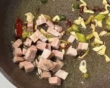 ニラと青唐辛子の韓国風ペペロンチーノ作り方4写真