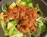 ワンパンで子どもと食べるチーズダッカルビ作り方6写真