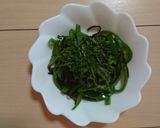 ピーマンの塩こぶ和え作り方6写真