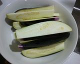 簡単なすのレンジ蒸し作り方1写真