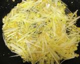 長ねぎと粉チーズのオイルパスタ作り方5写真