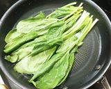 超簡単!ほうれん草のクリーム冷製パスタ!作り方1写真