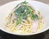 超簡単!ほうれん草のクリーム冷製パスタ!作り方8写真