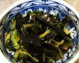 ゴーヤの梅肉蜂蜜和え作り方3写真