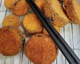 《飯コピ》くまの限界食堂 最強のなすカツ作り方6写真