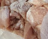 鶏むね肉となすの甘酢生姜炒め作り方3写真