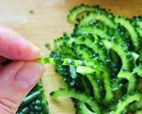 ゴーヤの梅肉蜂蜜和え作り方5写真