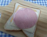 Wチーズとハムのホットサンド作り方1写真