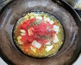 シーフードミックスで作るトマトパスタ作り方7写真