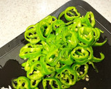 トッピング用♪万願寺とうがらしの味噌炒め作り方1写真