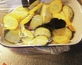 夏野菜のマヨチー焼き作り方2写真