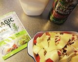 夏野菜のマヨチー焼き作り方3写真