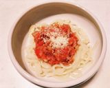 子ども向け簡単♪ミートソースのうどん作り方6写真
