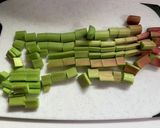 ルバーブジャム(ホットクックで)作り方1写真