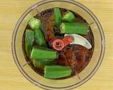 さっぱり~ツルっと*梅とオクラのめんつゆ作り方2写真