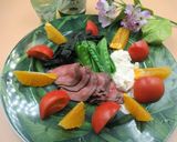 金時草のサラダ作り方4写真