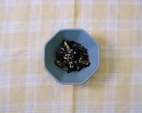 皮が主役!なすのきんぴら作り方4写真