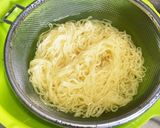 夏です！冷やし黒酢キムチ混ぜそば！作り方4写真