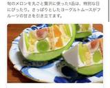 ヘルシー鮮やか☆丸ごとメロンケーキ作り方21写真