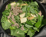 簡単スピードおかず！豚肉と青菜の中華炒め作り方5写真