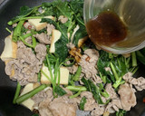 簡単スピードおかず！豚肉と青菜の中華炒め作り方6写真