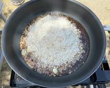 キャンプ飯＊ペッパーランチ風ピラフ作り方4写真