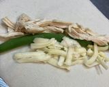 いんげんのチーズ春巻き作り方4写真