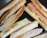 いんげんのチーズ春巻き作り方7写真