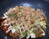素麺でお好み焼き！作り方6写真