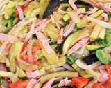 夏野菜の簡単パスタ作り方3写真