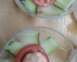 むきエビと夏野菜のゼリー作り方2写真