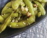 瓶詰ニンニクでおつまみ枝豆ペペロンチーノ作り方6写真