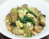 超簡単!野菜とたまごのオイスター炒め!作り方8写真
