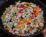 【低脂質】鶏肉と夏野菜のキーマカレー作り方8写真