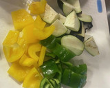 厚揚げで時短♪夏野菜のこくうまトマト煮作り方3写真