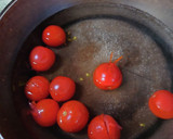 ヨウサマの減塩プチトマトの煮もの作り方1写真