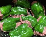 【ホットクック】ピーマン肉詰めトマト煮作り方5写真