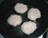 お魚ソーセージととろろ餡の磯部揚げ作り方3写真