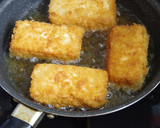 ☆簡単☆厚揚げ梅しそチーズフライ作り方5写真