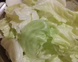 さっぱり仕上げ、レタスとキクラゲ炒め作り方1写真