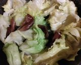 さっぱり仕上げ、レタスとキクラゲ炒め作り方4写真